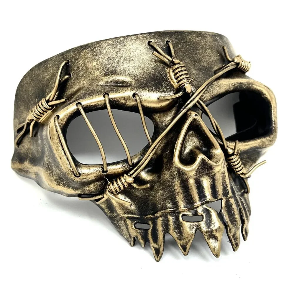 Steampunk Style Halloween Costume Skull Mask Masquerade Party Ball Masks